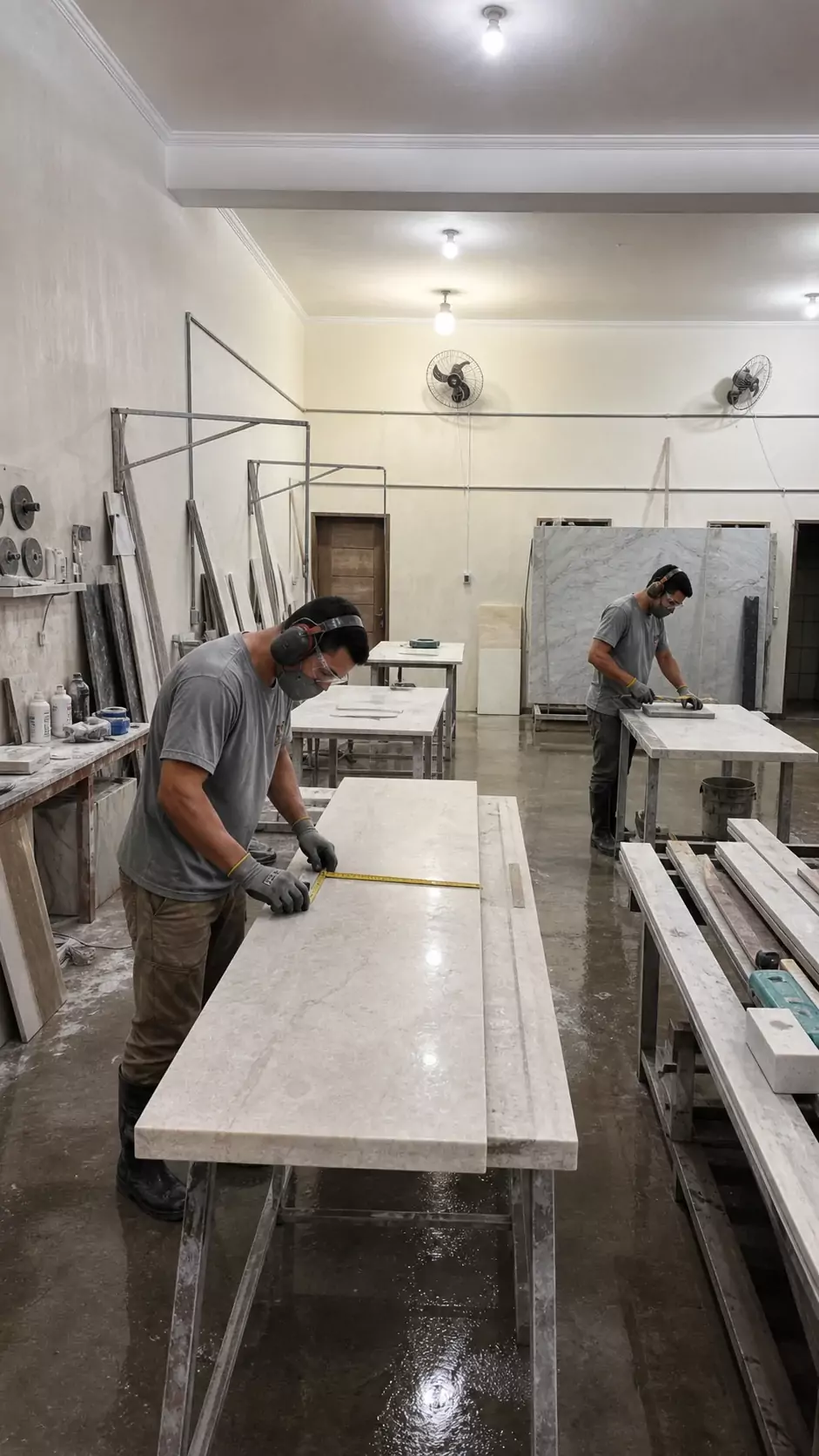 Produção da fábrica CA STONE